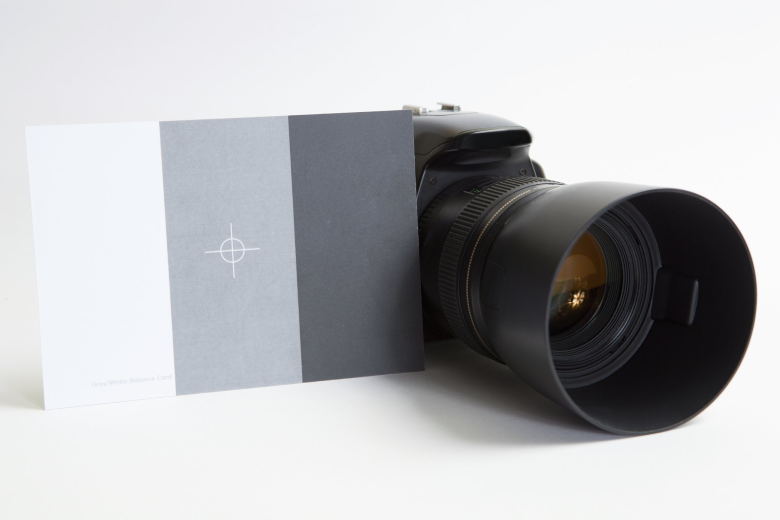 Use a grey card during product photography to keep colors accurate.