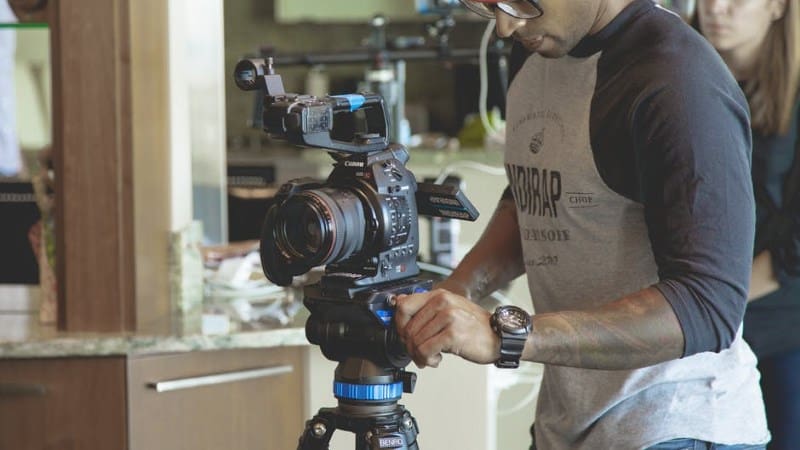 You do not need expensive equipment like this to create compelling videos