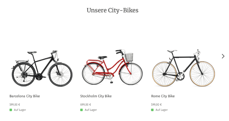 Produktbild Fahrräder